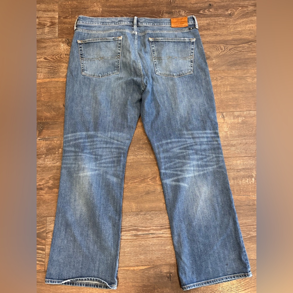 Men’s Lucky 367 Vintage Boot 38x30 Medium Wash Jeans - Picture 4 of 4